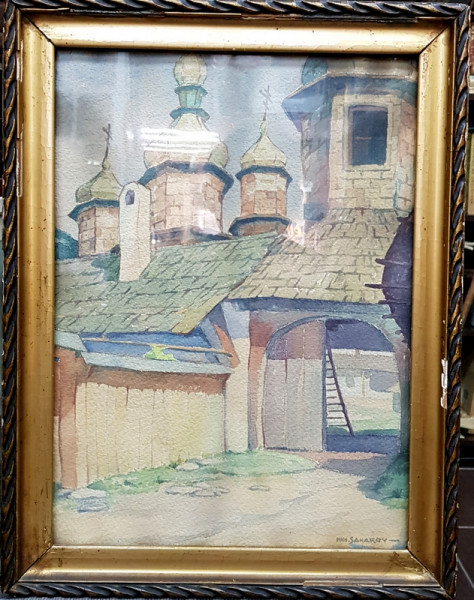 Mih. Saharov, Biserica Rusa