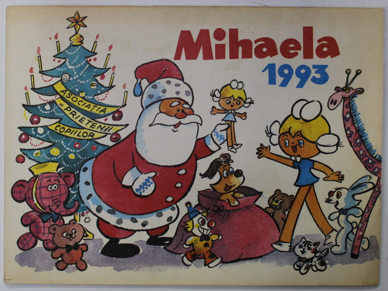MIHAELA , ALBUM CALENDAR , ilustrat de NELL COBAR , 1993