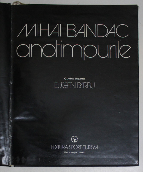 MIHAI BANDAC.ANOTIMPURILE  1983