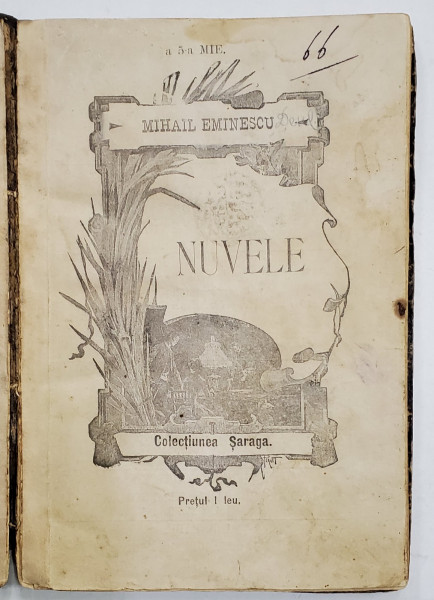 Mihai Eminescu, Nuvele, Editia a 5 a - Iasi
