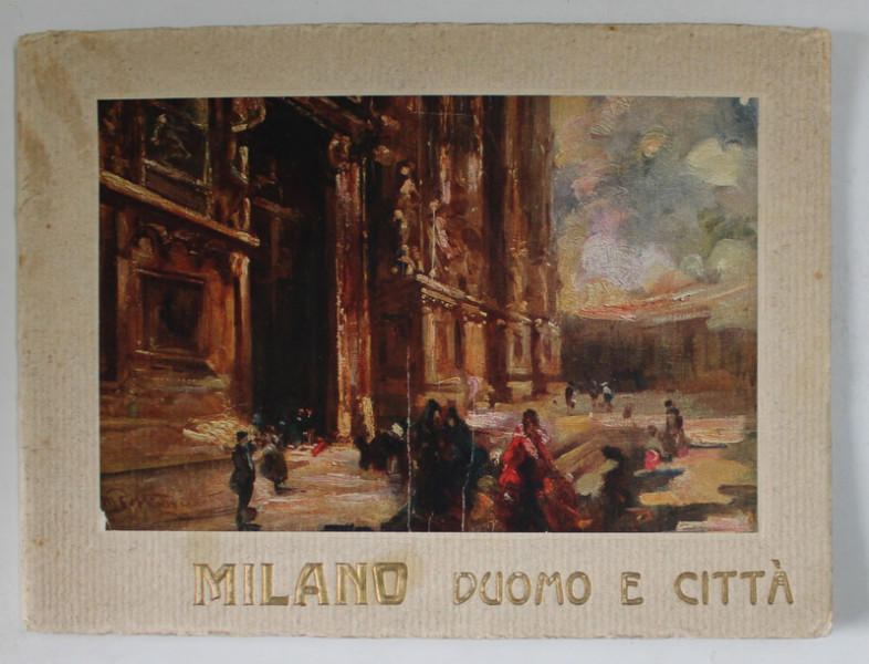 MILANO , DUOMO E CITTA , ALBUM DI 24 VEDUTE , 1924