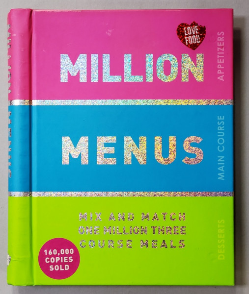 MILLION MENUS - MIX AND MATCH ONE MILLION THREE COURSE MEALS  , 2011