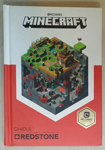 MINECRAFT , GHIDUL REDSTONE , de MOJANG , 2017