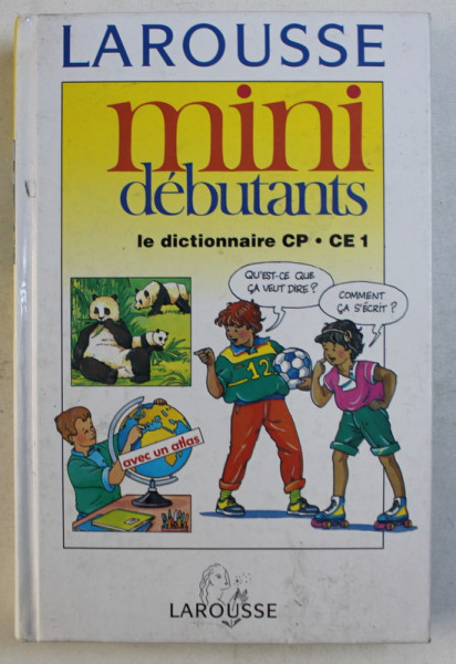 MINI DEBUTANTS - MON PREMIERE VRAI DICTIONNAIRE par CLAUDE KANNAS , 1997, PREZINTA HALOURI DE APA *