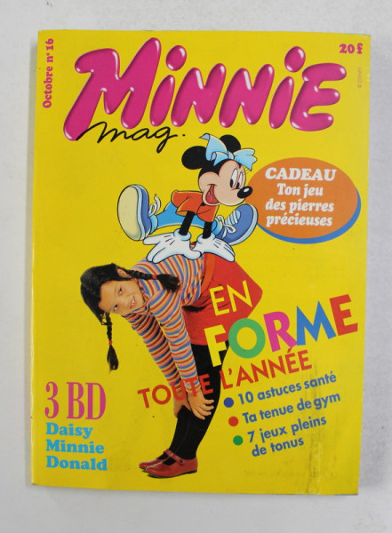 MINNIE MAG , NR. 16 , OCTOBRE  1996 , REVISTA DE BENZI DESENATE *