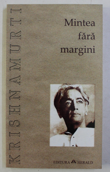 MINTEA FARA MARGINI de JIDDU KRISHNAMURTI , 2006