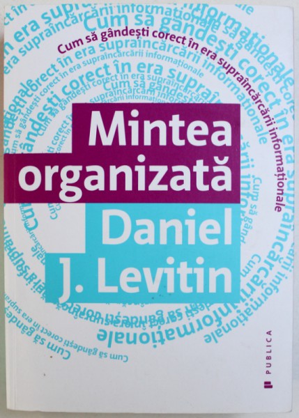 MINTEA ORGANIZATA de DANIEL J. LEVITIN , 2015