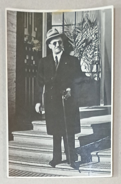 MIRCEA CANCICOV  1884 -1959 , MINISTRU IN GUVERNUL ION ANTONESCU  , DECEDAT IN LAGARUL RAMNICU - SARAT, FOTOGRAFIE , INTERBELICA