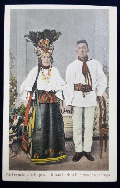 Miri romani din Rupea - Foto tip CP