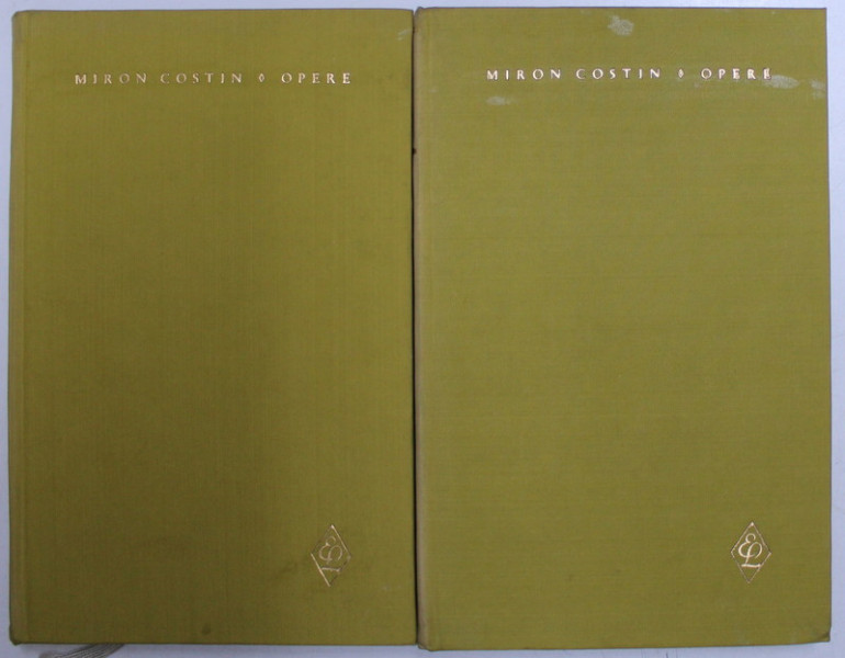 MIRON COSTIN - OPERE , 2 VOLUME , 1965