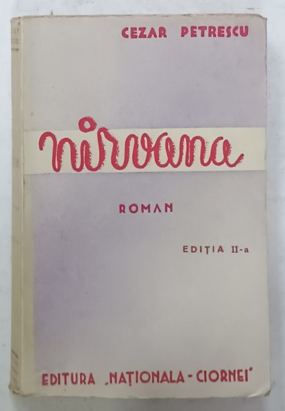 MIRONA , roman de CEZAR PETRESCU , ANII '30
