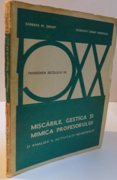 MISCARILE, GESTICA SI MIMICA PROFESORULUI, 1977