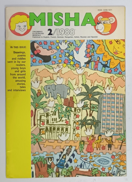 MISHA , CHILDREN ' S ILLUSTRATED MONTHLY No. 2 / 1998