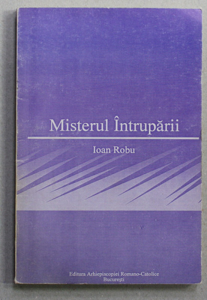 MISTERUL INTRUPARII de IOAN ROBU , 1997