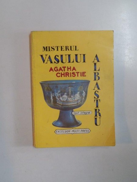 MISTERUL VASULUI ALBASTRU de AGATHA CHRISTIE , 1992