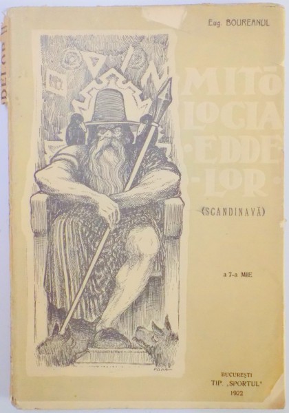 MITOLOGIA EDDELOR (SCANDINAVA) de EUG. BOUREANUL  1922