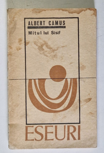 MITUL LUI SISIF-ALBERT CAMUS  BUCURESTI 1969, *PREZINTA URME DE UZURA