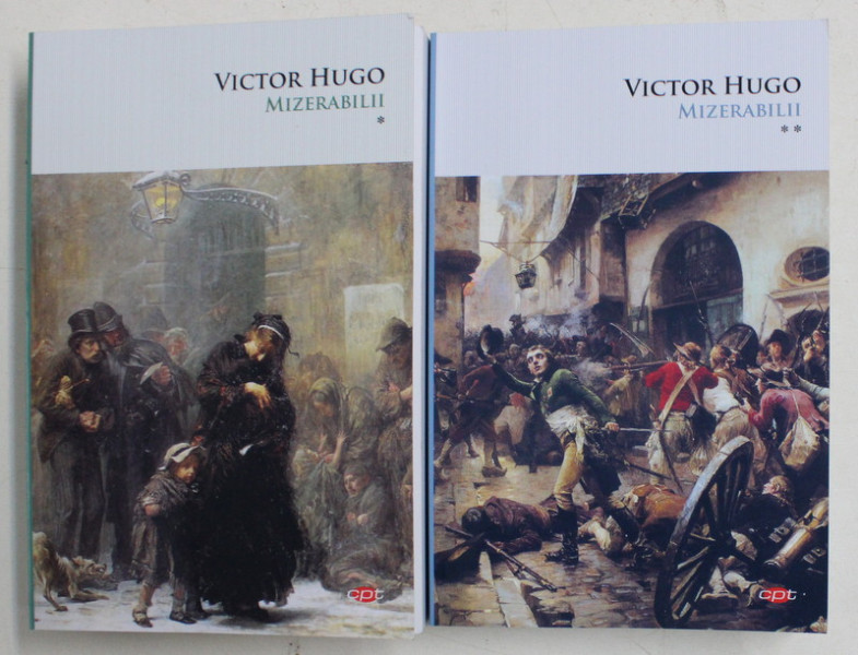 MIZERABILII de VICTOR HUGO , VOLUMELE I - II , COLECTIA CARTE PENTRU TOTI , 2020 *MINIMA UZURA