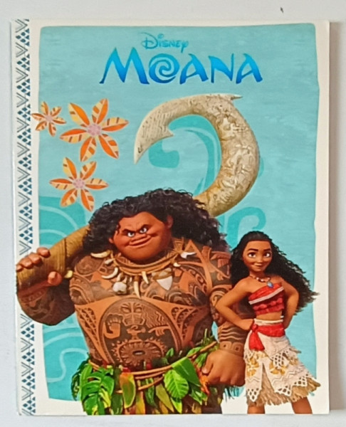 MOANA by DISNEY , CARTE PENTRU COPII CU TEXT IN LIMBA ENGLEZA , 2016