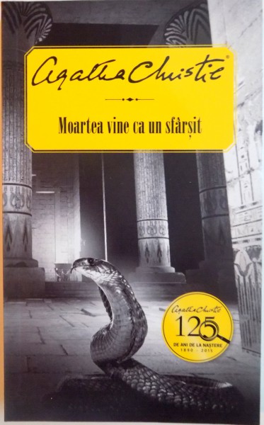 MOARTEA VINE CA UN SFARSIT de AGATHA CHRISTIE, 2015