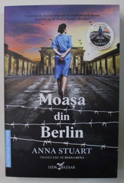 MOASA DIN BERLIN de ANNA STUART , 2024 * COTOR INTARIT CU BANDA SCOTCH