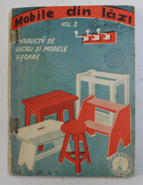 MOBILE DIN LAZI , COLEGAT DE DOUA CARTI  , 1945