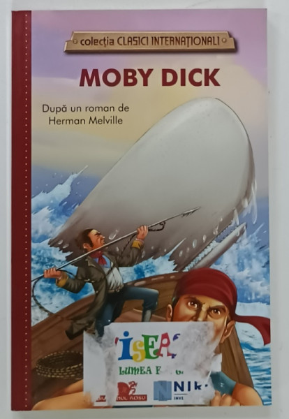 MOBY DICK , dupa un roman de HEMANN MELVILLE , ILUSTRAT , 2018