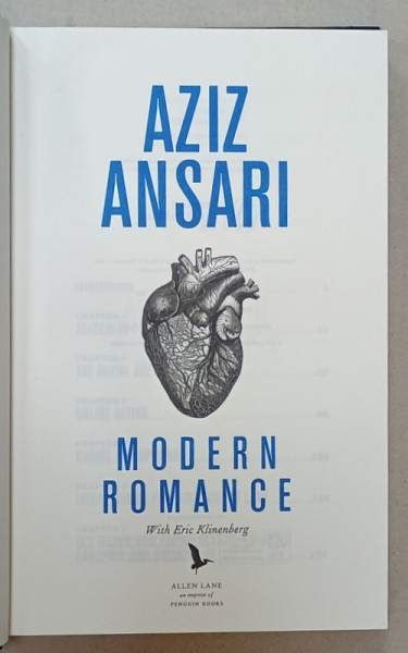 MODERN  ROMANCE by AZIZ  ANSARI , 2015