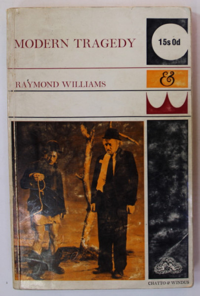 MODERN TRAGEDY by RAYMOND WILLIAMS , 1969, DEDICATIE *
