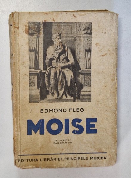 MOISE de EDMOND FLEG *PREZINTA URME DE UZURA