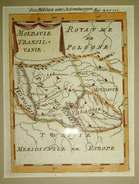 Moldavie Transilvanie Frankfurt, Jean David Zunner 1686