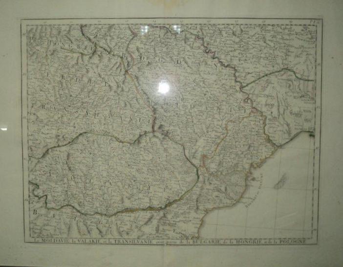 Moldova, Valahia, Transilvania, cu parti din Bulgaria, Ungaria si Polonia, 1774