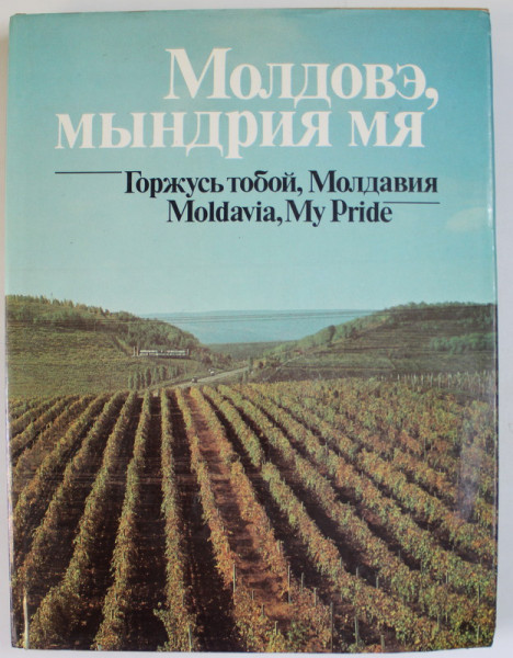 MOLDOVA , MANDRIA MEA , TEXT IN RUSA SI ENGLEZA , ALBUM DE PREZENTARE, 1984