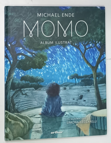 MOMO , ALBUM ILUSTRAT de MICHAEL ENDE , cu ilustratii de SIMONA CECCARELLI , 2023
