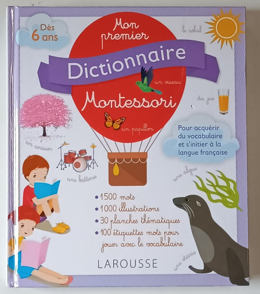 MON PREMIER DICTIONNAIRE MONTESSORI , 2019