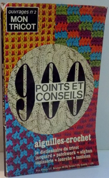 MON TRICOT, 900 POINTS ET CONSEILS , 1971