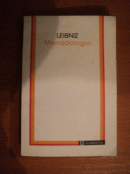 MONADOLOGIA de G. W. LEIBNIZ