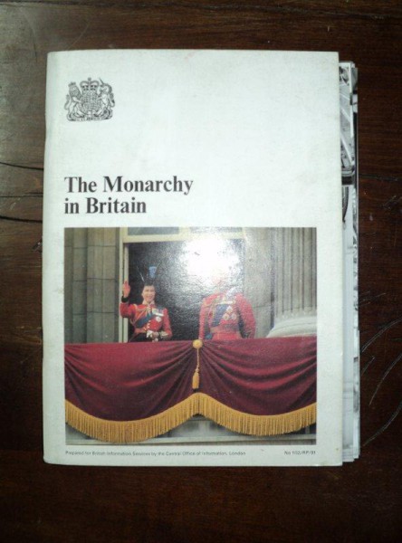 MONARHIA BRITANICA, ALBUM SI 8 FOTOGRAFII ORIGINALE, 1981