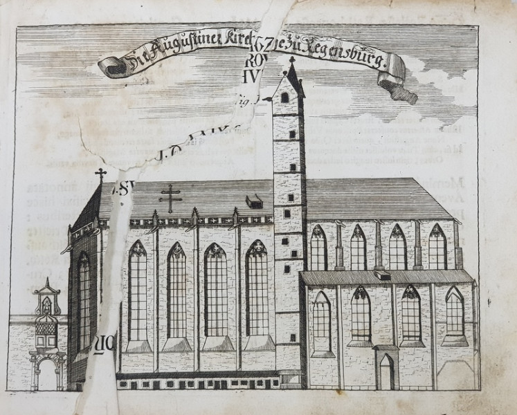 Monasteria ordinis FF. Eremitarum S. Augustini per Germaniam ,  aeri incisa Augustae Vindelicorum a Iohanne Matthia Steidlin , ca 1731