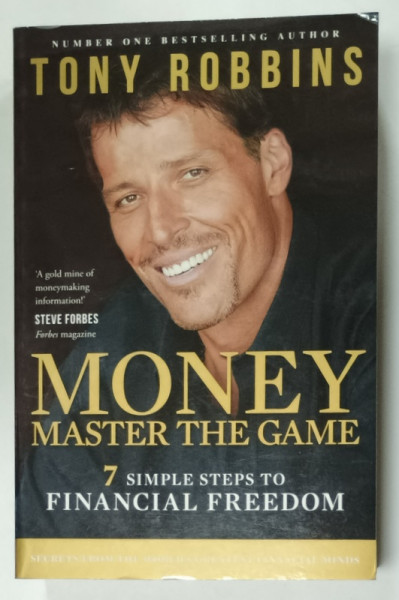 MONEY MASTER TEH GAME , 7 SIMPLE STEPS TO FINANCIAL FREEDOM by TONY ROBINS , 2016