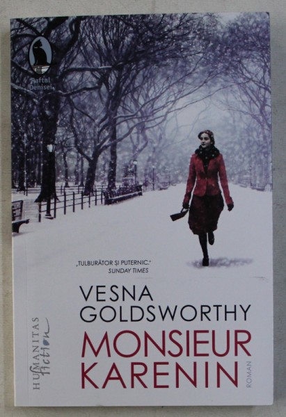 MONSIEUR KARENIN - roman de VESNA GOLDSWORTHY , 2019