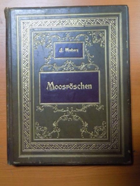 MOOSROSCHEN, MUSIKALISCHE NOVELLE IN VIER BILDERN UND EINEM... von MAX ROTHAUSER, musik von  JENO HUBAY, BUDAPEST