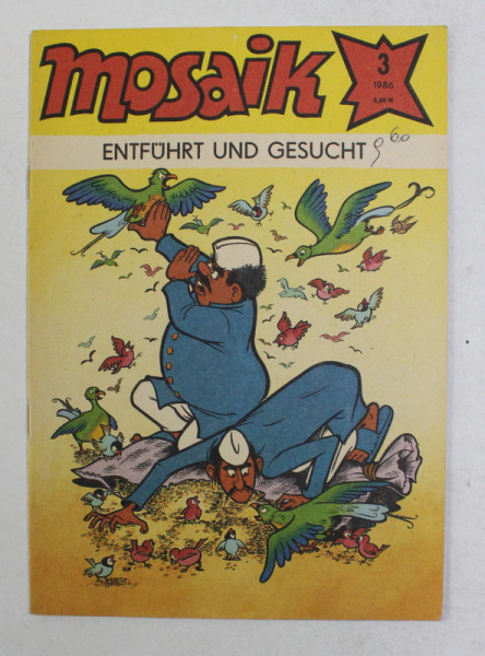 MOSAIK - ENTFURT UND GESUCHT  , NR. 3  / 1986 , REVISTA CU BENZI DESENATE
