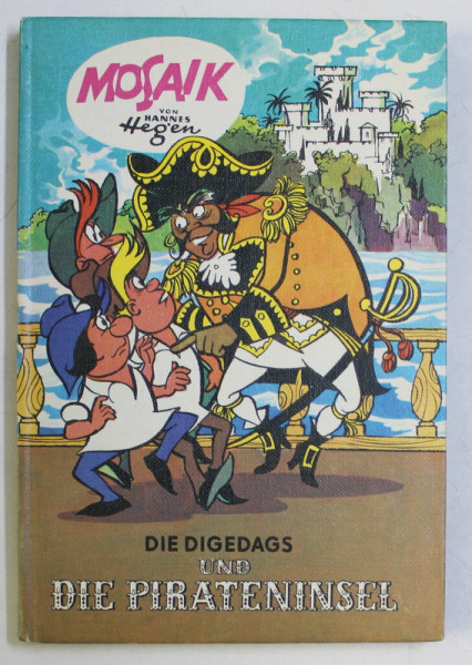 MOSAIK VON HANNES HEGEN , DIE DIGEDAGS UND DIE PIRATENINSEL , 1982