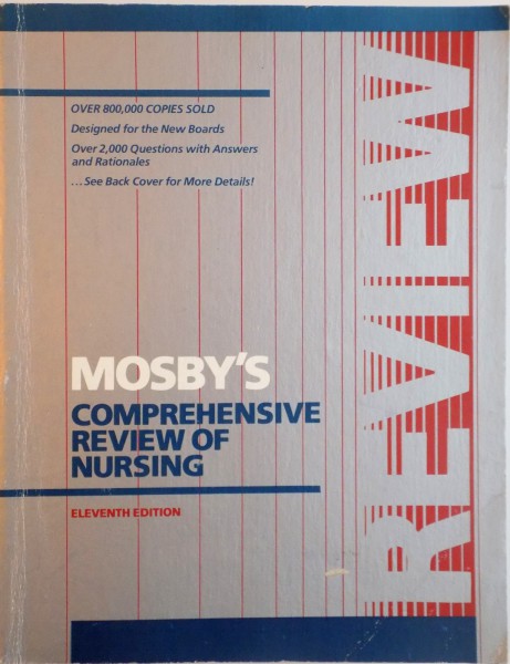 MOSBY'S COMPREHENSIVE REVIEW OF NURSING, ELEVENTH EDITION  1984
