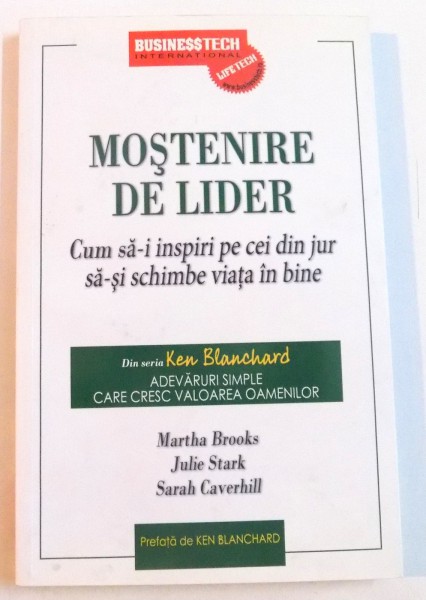 MOSTENIRE DE LIDER de MARTHA BROOKS , JULIE STARK, SARAH CAVERHILL , 2004