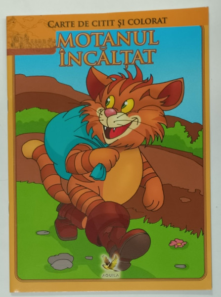 MOTANUL INCALTAT , CARTE DE CITIT SI COLORAT , 2020