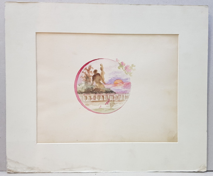 MOTIV ORNAMENTAL  ART NOUVEAU , PICTURA , PERIOADA INTERBELICA