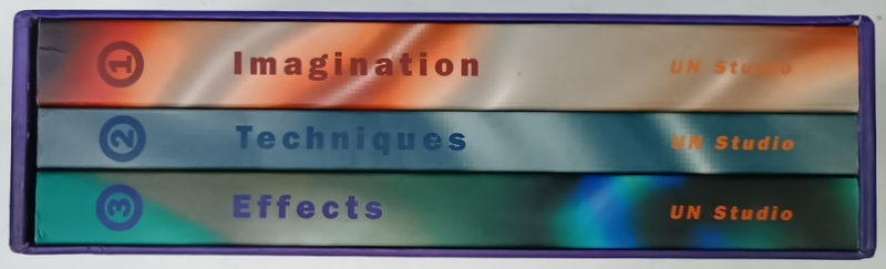 MOVE , by BEN van BERKEL and CAROLINE BOS , UN Studio , SET DE 3 VOLUME , GRAFICA  PE CALCULATOR , ARHITECTURA 1999