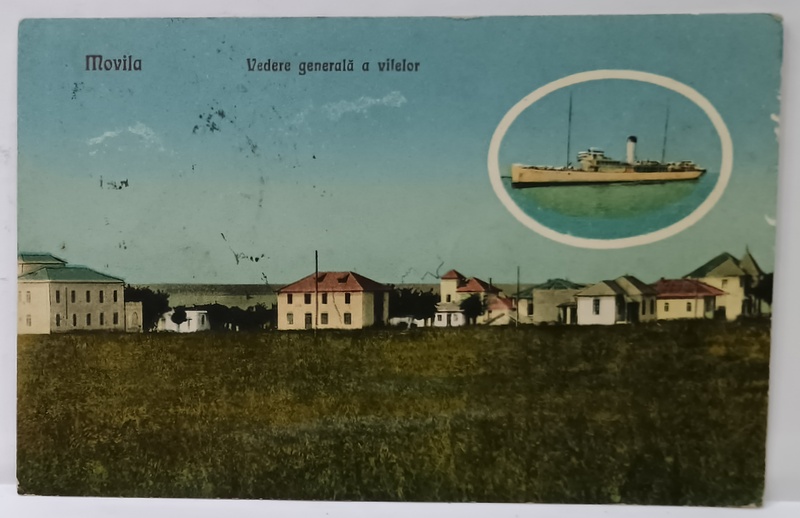 MOVILA , VEDERE GENERALA A VILELOR SI VAPOR IN MEDALION , 1925